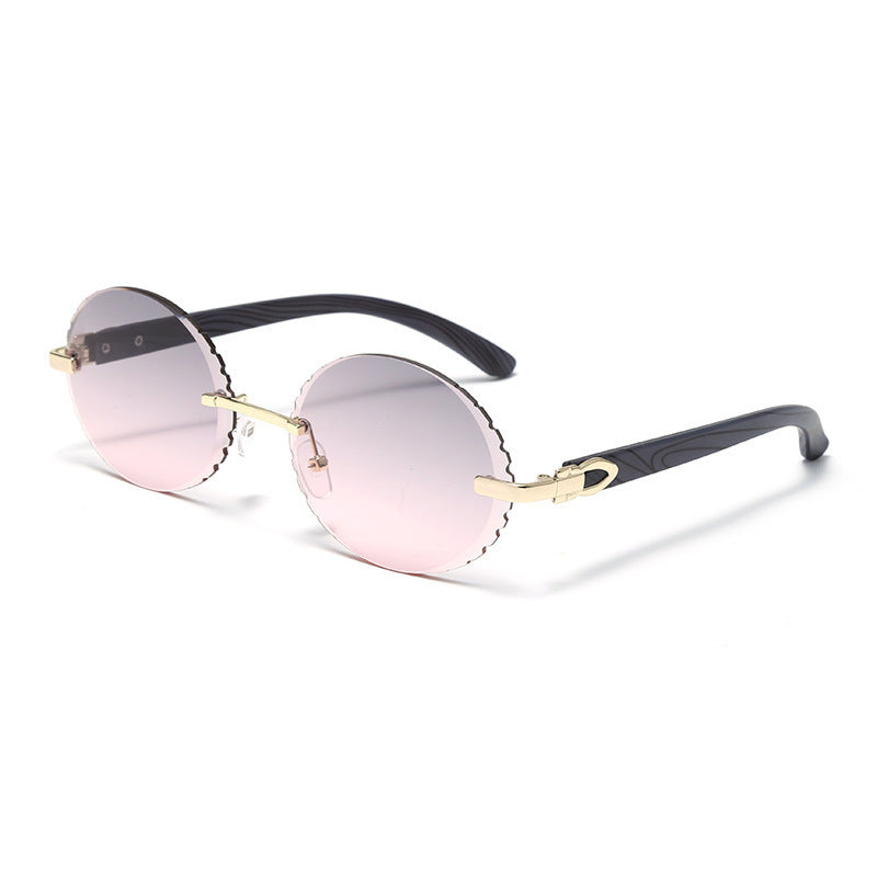 Gafas de sol para mujer con montura redonda para PC al por mayor